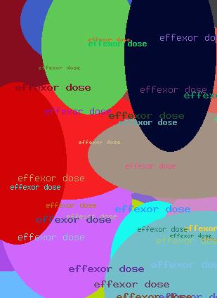 EFFEXOR DOSE